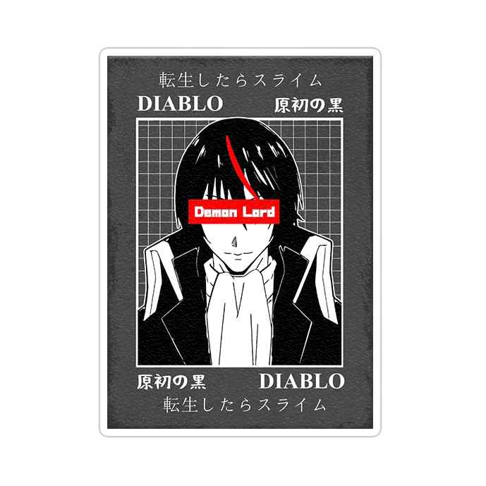 استیکر تزئینی موبایل و تبلت ماسا دیزاین مدل AS060 ANIME