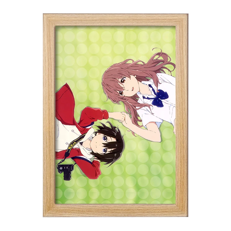 تابلو خندالو مدل شوکو و یوزورو نیشیمیا انیمه سایلنت ویس A Silent Voice  کد 15820