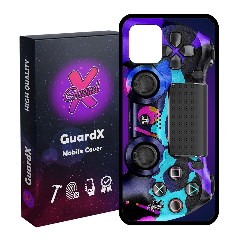 کاور گارد ایکس طرح PS4 Controller مدل Glass10089 مناسب برای گوشی موبایل سامسونگ Galaxy Note 10 Lite