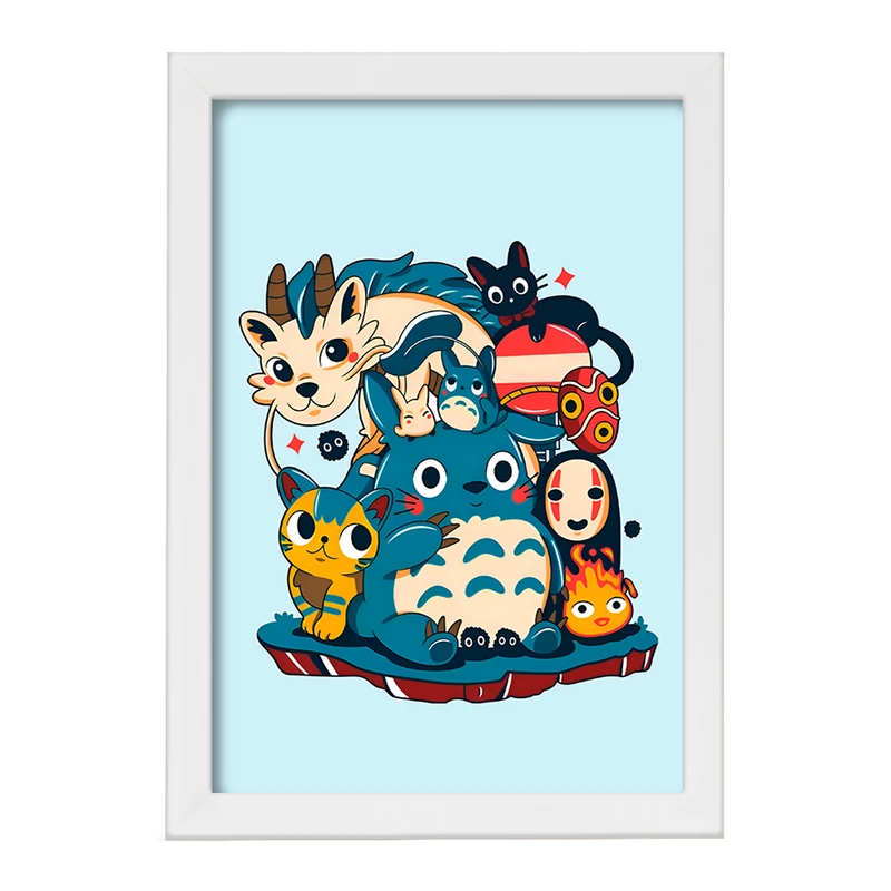 تابلو خندالو مدل انیمه توتورو کد F9873