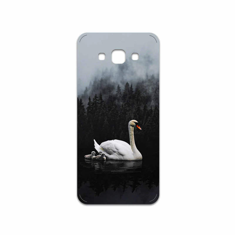 برچسب پوششی ماهوت مدل Swan Lake مناسب برای گوشی موبایل سامسونگ Galaxy A8