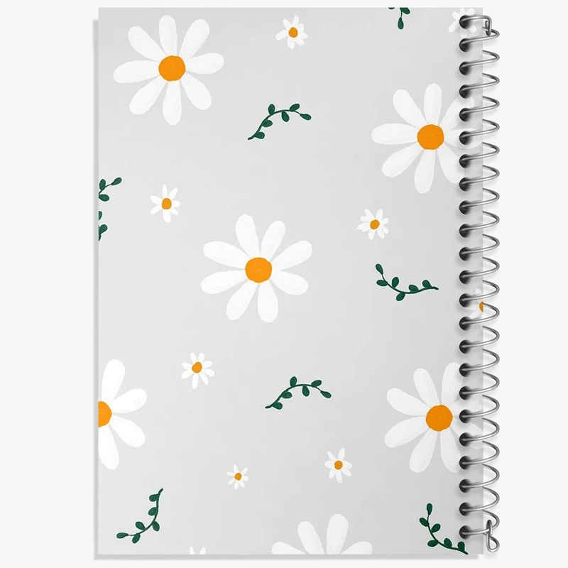 دفتر مشق 100 برگ خندالو طرح گل گلی کد 29017