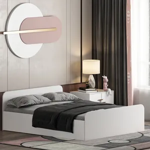 تخت خواب ملامینه دو نفره اعیان مدل FH933 سایز 160x200 سانتی متر