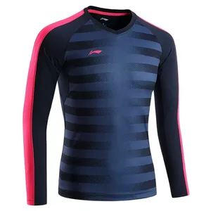 تی شرت آستین بلند ورزشی مردانه لینینگ مدل AAYM103-5