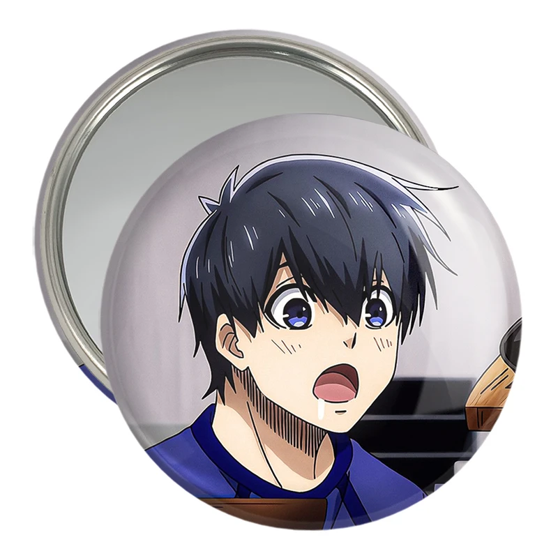 آینه جیبی خندالو مدل یویچی انیمه Blue Lock کد 24387