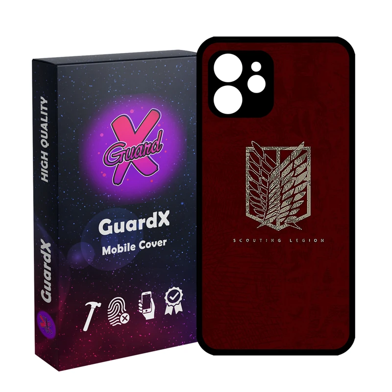 کاور گارد ایکس طرح نماد مدل 11090 مناسب برای گوشی موبایل اپل iPhone 12
