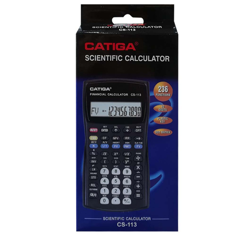 ماشین حساب کاتیگا مدل  cs-113 کد 149822