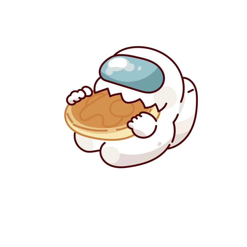  استیکر لپ تاپ و موبایل مدل بازی طزح امانگ آس Among Us کد 3780