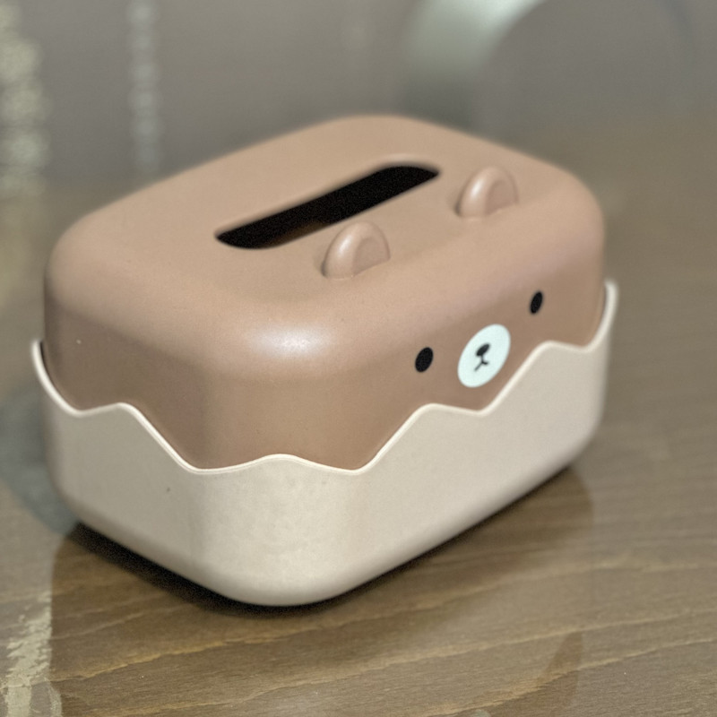 کاور دستمال کاغذی کودک مدل Little Bear