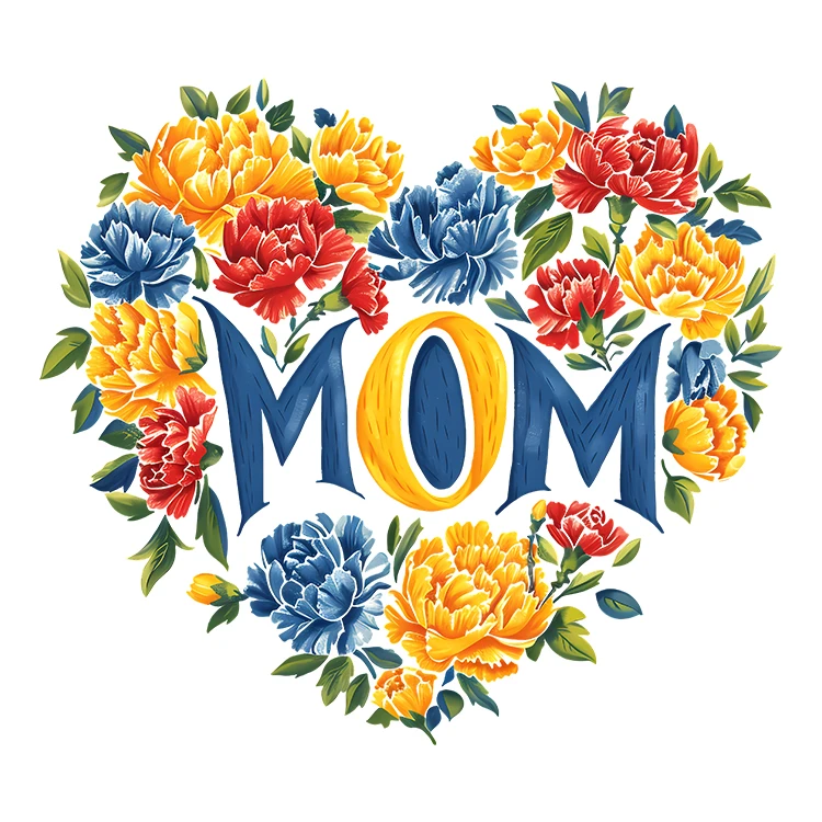 استیکر پارچه و لباس پاد آفرین مدل مادر کد S029