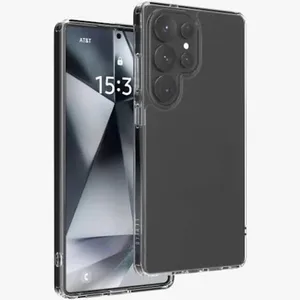 Levelo Clara Clear GripStand Case for Samsung Galaxy S25 Ultra