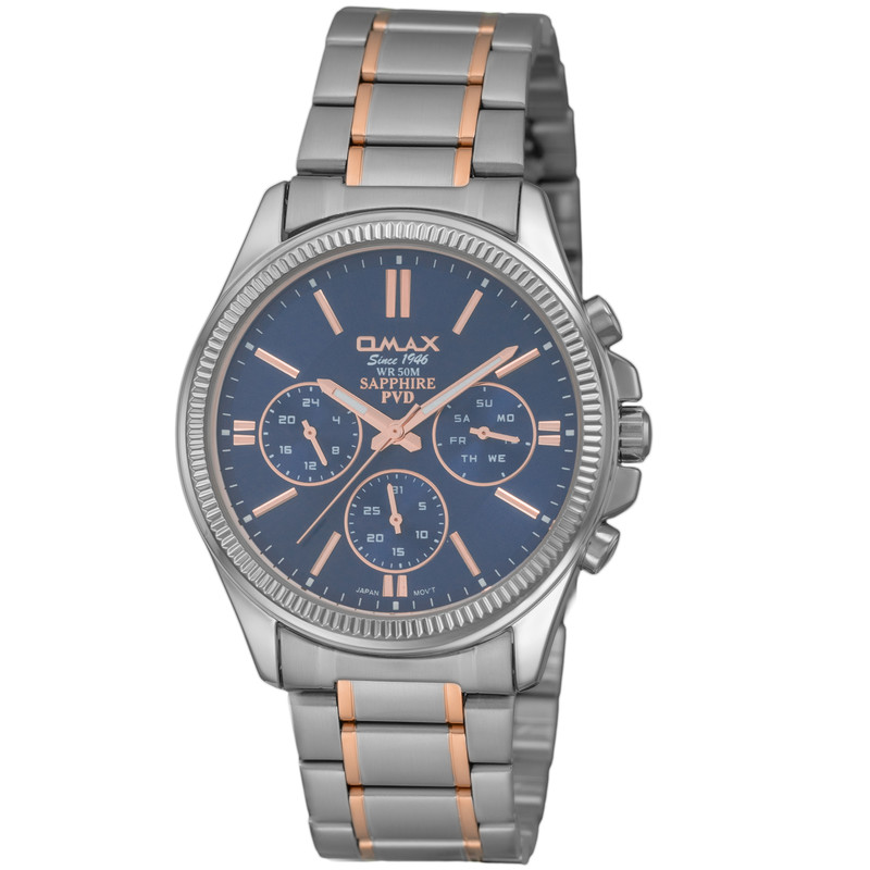 ساعت مچی عقربه‌ای مردانه اوماکس مدل OCSM001N034