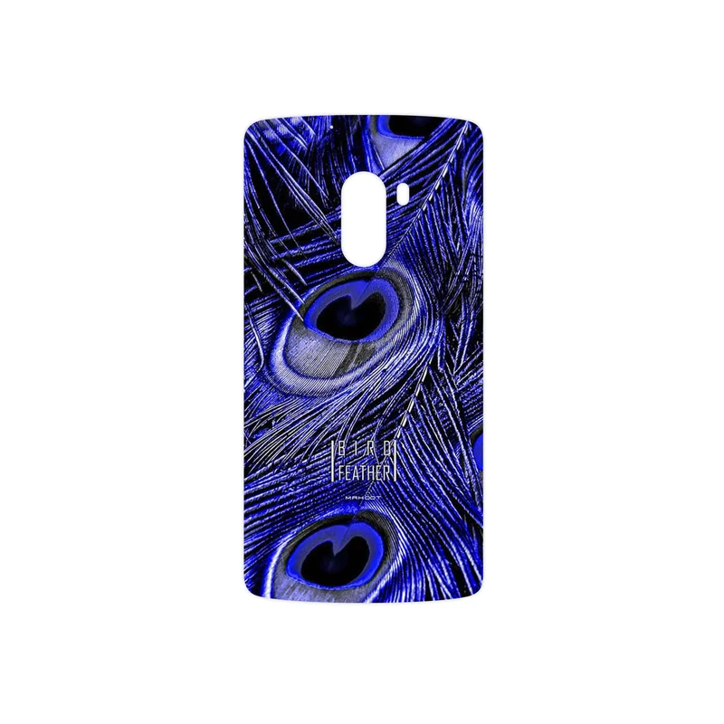 برچسب پوششی ماهوت مدل Purple Feather مناسب برای گوشی موبایل لنوو A7010