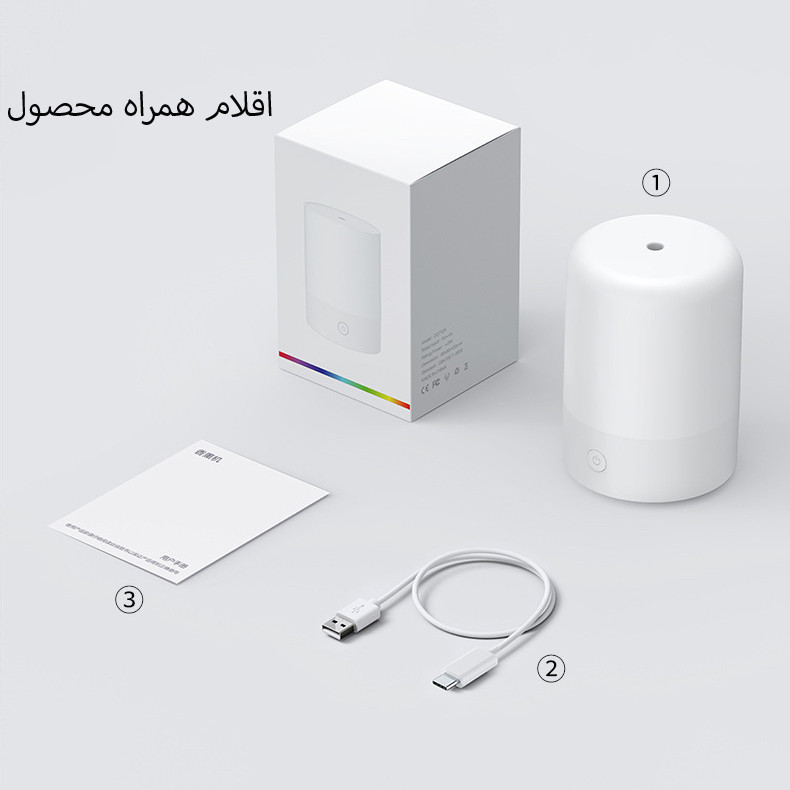 دستگاه بخور و رطوبت‌ساز سرد مدل DQ712