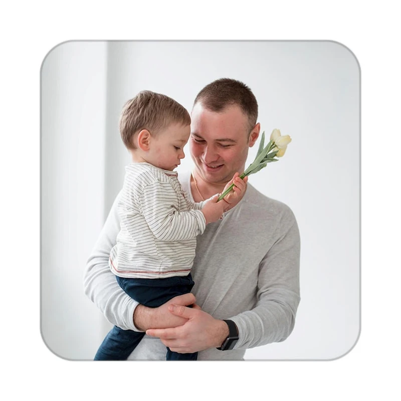 زیر لیوانی کاکتی طرح گل مدل mp17285