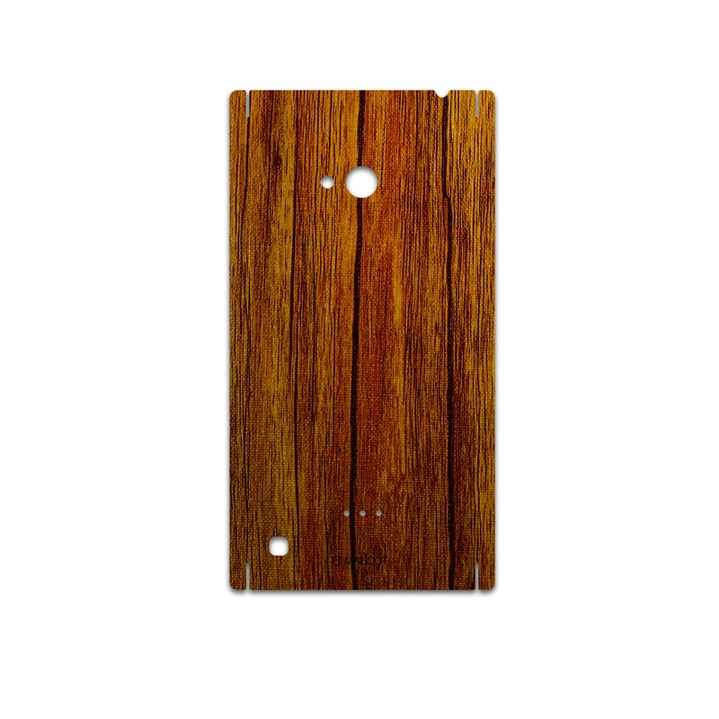 برچسب پوششی ماهوت مدل Orange-Wood مناسب برای گوشی موبایل نوکیا Lumia 720