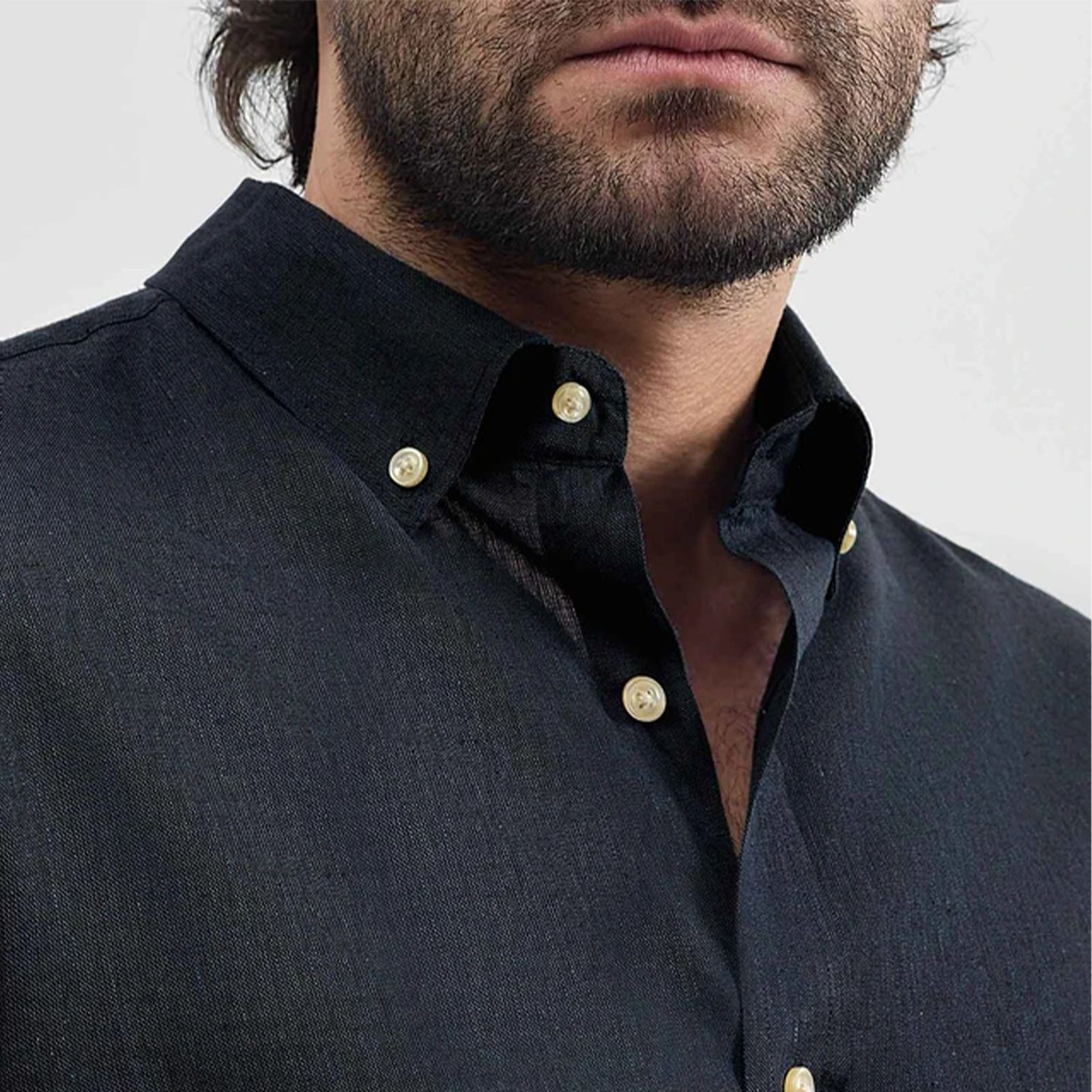 پیراهن آستین بلند مردانه کروم مدل 2510108 - - 6