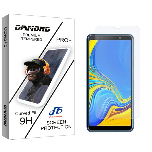 محافظ صفحه نمایش جی اف مدل Diamond مناسب برای گوشی موبایل سامسونگ Galaxy A7 2018