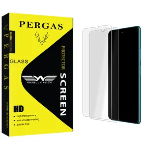 Waily Nice Pergas Glass MIX Screen Protector For Realme Narzo 50A Pack Of 2