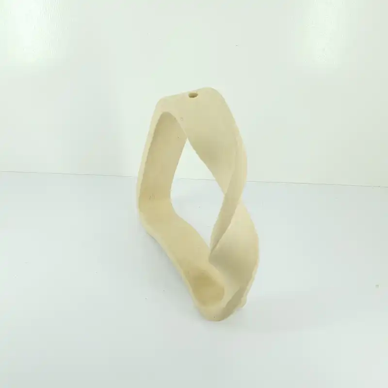 گلدان سفالی مدل مدرن طرح دو گره