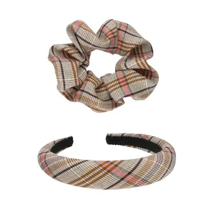 ست تل و کش مو  زنانه سیکس مدل چهار خانه