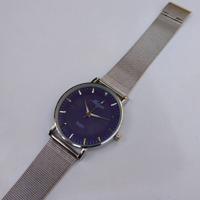 ساعت مچی عقربه ای پسرانه مدل حصیری کد 3012