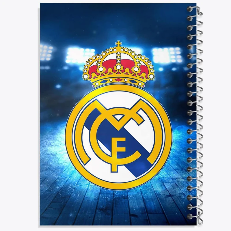 دفتر لیست خرید 50 برگ خندالو طرح باشگاه رئال مادرید کد 26356