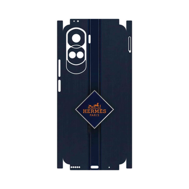 برچسب پوششی ماهوت مدل Hermes_Logo-FullSkin مناسب برای گوشی موبایل آنر 90 Lite