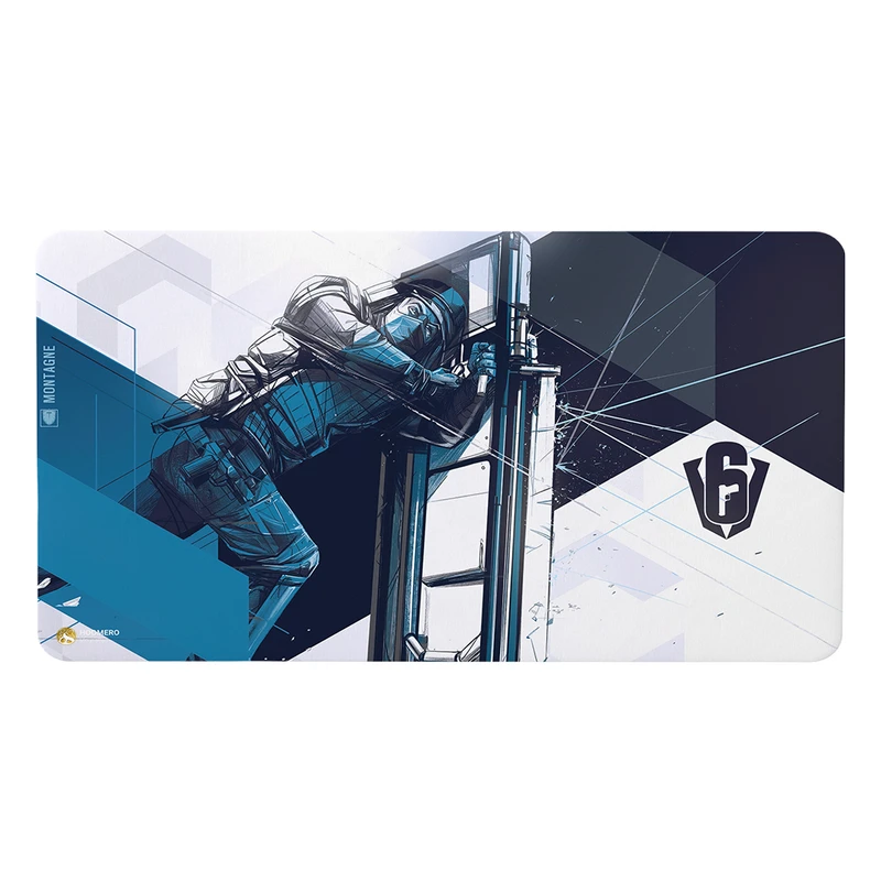 ماوس پد هومرو مدل MX2737 طرح بازی رینبو سیکس سیج