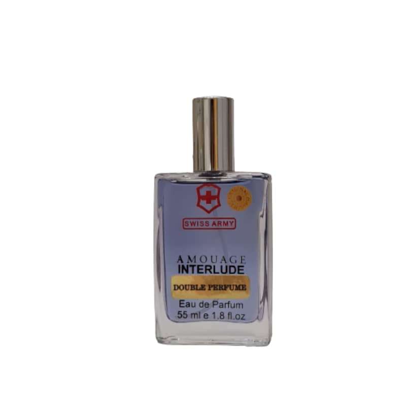 عطر جیبی مردانه سوئیس آرمی مدل Amouage Interlude حجم 55 میلی لیتر 