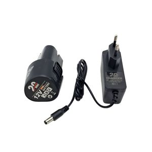 مجموعه شارژر و باتری دریل شارژی 12 ولت 1/5 آمپر بیست مدل Li_ion 12V مجموعه 2 عددی