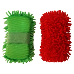 سفره پاک کن مدل ابر ماکارونی رنگی مجموعه 2 عددی
