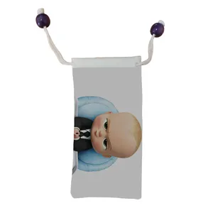 کاور عینک اطلس آبی طرح کارتون بچه رئیس مدل KE1371