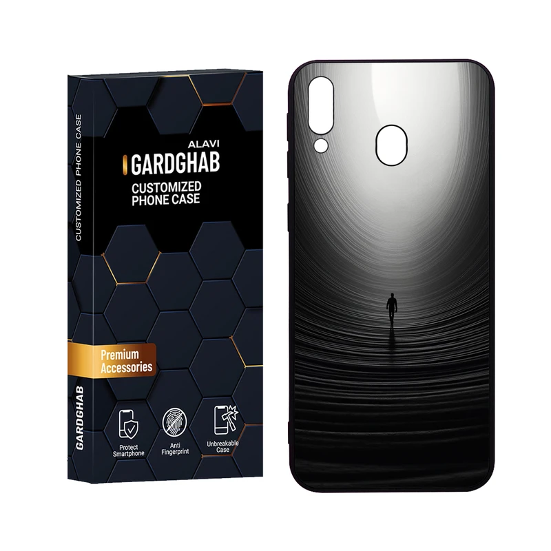 کاور گارد قاب علوی مدل Glass مناسب برای گوشی موبایل سامسونگ Galaxy M20