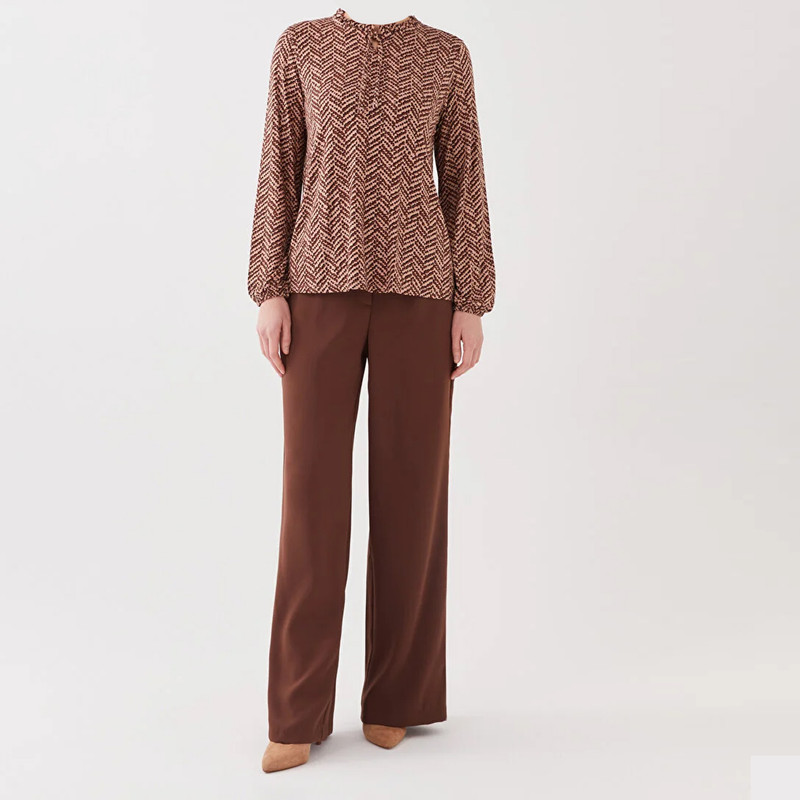 بلوز آستین بلند زنانه ال سی وایکیکی مدل S33714Z8