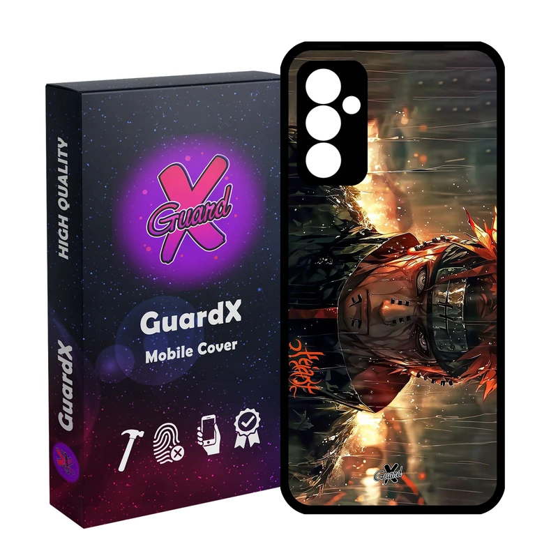 کاور گارد ایکس طرح انیمه ناروتو مدل Glass10695 مناسب برای گوشی موبایل سامسونگ Galaxy A34 / A34 5G