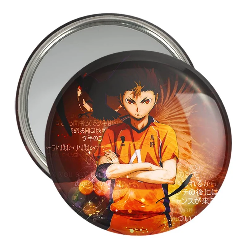 آینه جیبی خندالو مدل نیشینویا یو انیمه آبشار سرنوشت هایکیو کاگیاما  کد 11205