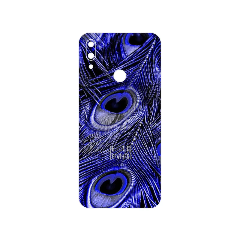 برچسب پوششی ماهوت مدل Purple Feather مناسب برای گوشی موبایل شیائومی Redmi Note 7