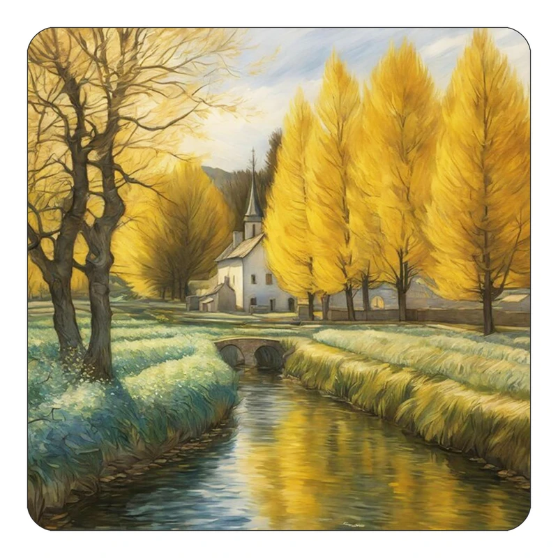 مگنت کاکتی طرح نقاشی رنگ روغن مدل mp73513