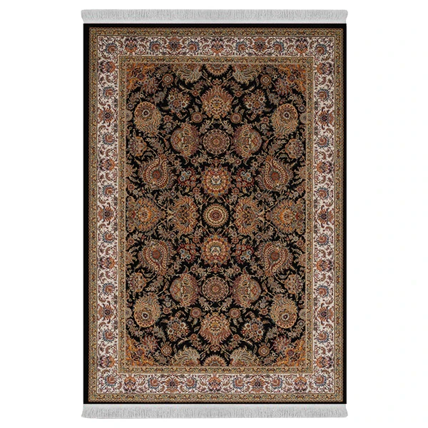 فرش پارچه‌ای دفه مدل فرشینه طرح مدرن کد 945