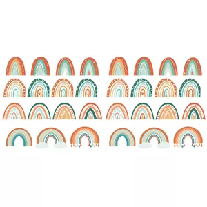 استیکر دیواری کودک گراسیپا مدل رنگارنگ مجموعه 30 عددی 