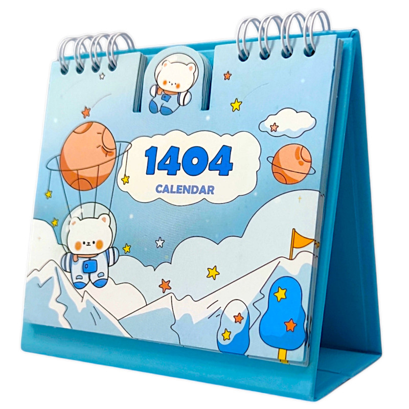 تقویم رومیزی سال 1404 پیتکو مدل فضانورد کد 930