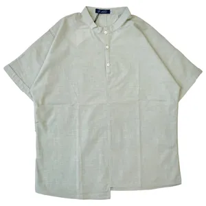 بلوز آستین کوتاه زنانه مدل جلو دکمه