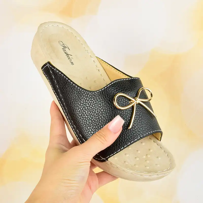 دمپایی زنانه نیکتا مدل پاپیون کد BK.4040