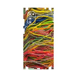 MAHOOT Fabric Texture 9-FullSkin Cover Sticker for Motorola Moto E32s