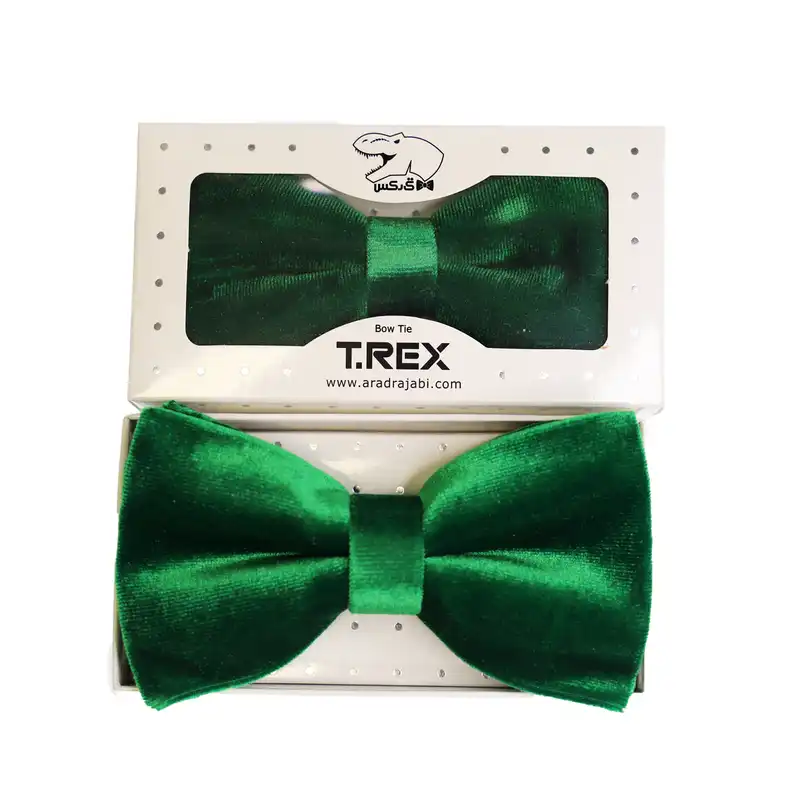 پاپیون تی رکس مدل مخمل Tr39