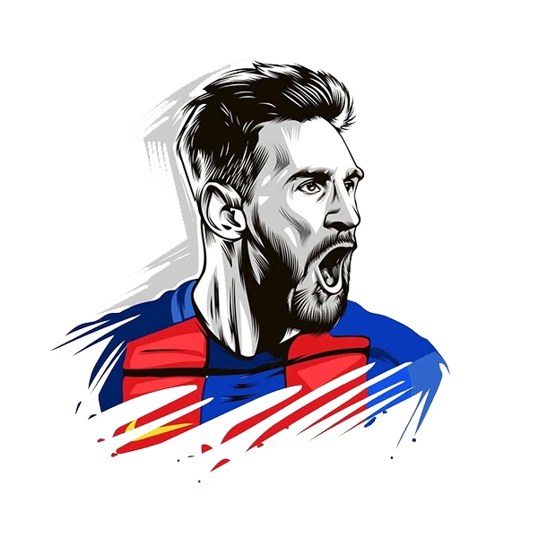 استیکر پارچه و لباس پاد آفرین طرح مسی کد 2486