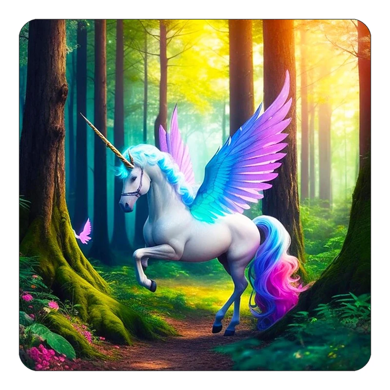 مگنت کاکتی طرح اسب تک شاخ و یونیکورن مدل mp29358