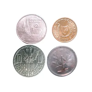سکه تزئینی مدل AS-119 مجموعه 4 عددی