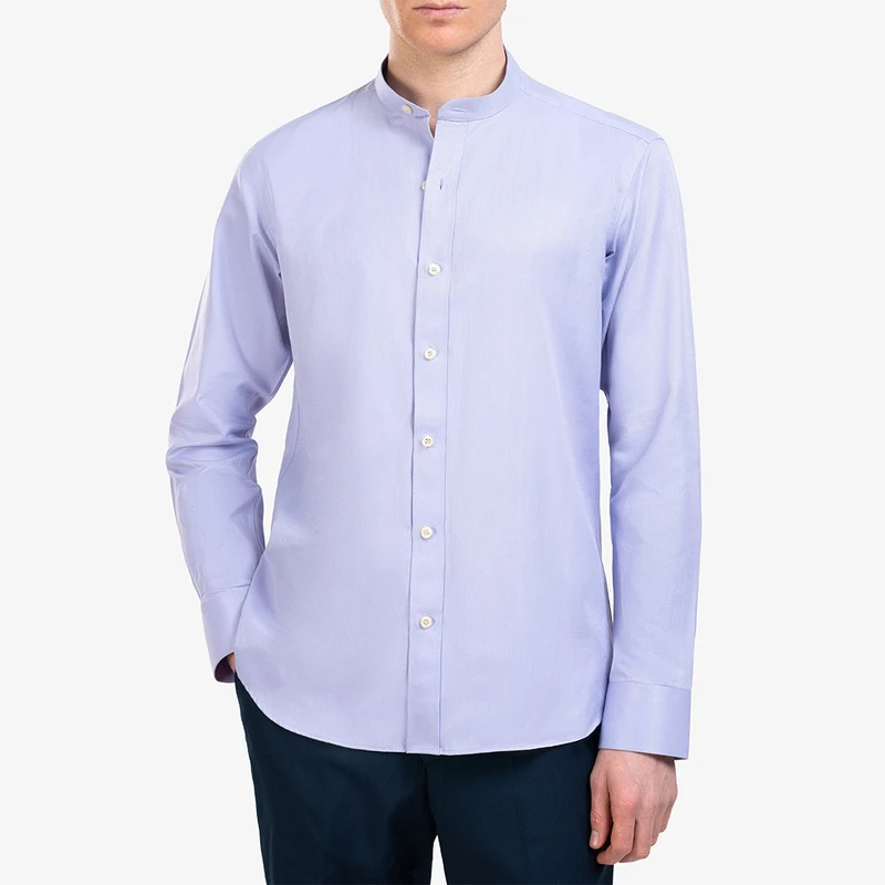 پیراهن آستین بلند یقه دیپلمات مردانه ام کی مدل 1857B